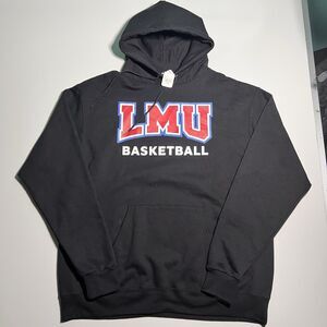 champion LMU lions basketball hoodie mens XL black loyola marymount nwt ncaa